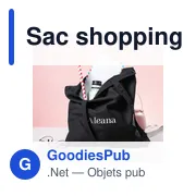 Sac shopping personnalisable Geiser avec logo - Rouge - Miniature 4
