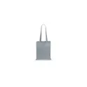 Variante gris - Sac shopping personnalisable Geiser avec logo - Rouge