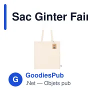Sac Ginter Fairtrade - Miniature 2