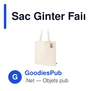 Sac Ginter Fairtrade - Miniature 3
