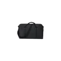 Variante noir - Sac de sport personnalisable Gleor avec logo - polyester recyclé