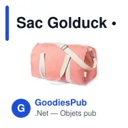 Sac Golduck - Miniature 3