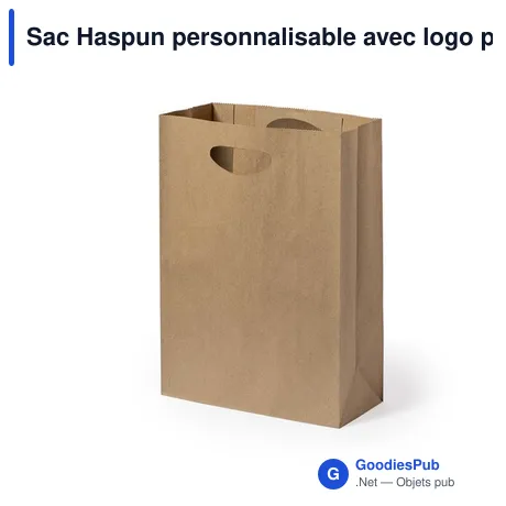 Sac Haspun personnalisable avec logo pour objets publicitaires