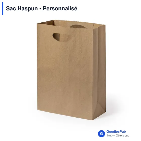 Sac Haspun personnalisable avec logo pour objets publicitaires - Image 2