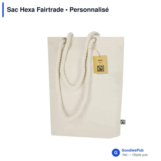 Sac Hexa Fairtrade - Image 1
