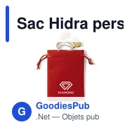 Sac Hidra personnalisable en suédine avec logo - Miniature 11