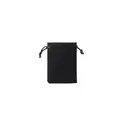 Variante noir - Sac Hidra personnalisable en suédine avec logo