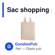Sac shopping personnalisable Horvik avec logo en RPET recyclé - Miniature 11