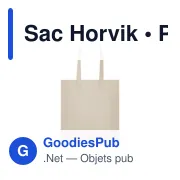 Sac shopping personnalisable Horvik avec logo en RPET recyclé - Miniature 5