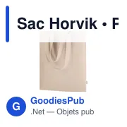 Sac shopping personnalisable Horvik avec logo en RPET recyclé - Miniature 8
