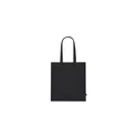 Variante noir - Sac shopping personnalisable Horvik avec logo en RPET recyclé