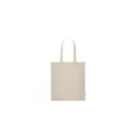 Variante naturel - Sac shopping personnalisable Horvik avec logo en RPET recyclé