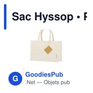 Sac Hyssop - Miniature 1