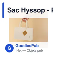 Sac Hyssop - Miniature 6