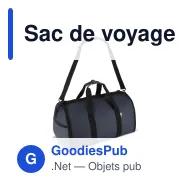 Sac de voyage personnalisable avec sac à chaussures, logo - InSideOut Carry Smart - Miniature 2