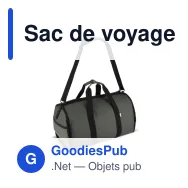 Sac de voyage personnalisable avec sac à chaussures, logo - InSideOut Carry Smart - Miniature 3
