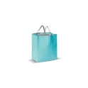 Variante Bleu clair - Sac isotherme personnalisable en non-tissé 32,5 x 19,5 x 39 cm avec logo - Cooler