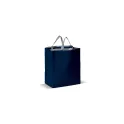 Variante Bleu foncé - Sac isotherme personnalisable en non-tissé 32,5 x 19,5 x 39 cm avec logo - Cooler