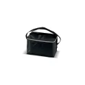 Variante Noir - Sac isotherme personnalisable 6 canettes en polyester avec logo - Coloris