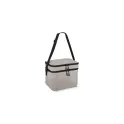 Variante Gris - Sac isotherme personnalisable à double compartiment 12 L avec logo - Gris ou noir
