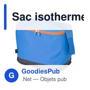 Sac isotherme auto-gonflable personnalisable avec logo - Aleah - Miniature 3
