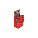Variante rouge - Sac isotherme personnalisable avec logo - modèle bleu marine