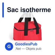 Sac isotherme personnalisable 11 L en polyester 420D avec logo - Cargo - Miniature 2