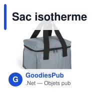 Sac isotherme personnalisable 11 L en polyester 420D avec logo - Cargo - Miniature 4