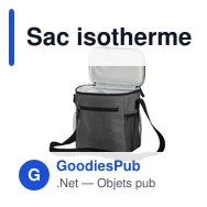 Sac isotherme personnalisable avec logo - Christopher - Miniature 1