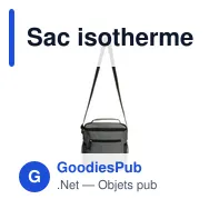 Sac isotherme personnalisable avec logo - Christopher - Miniature 11