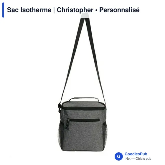 Sac isotherme personnalisable avec logo - Christopher - Image 11
