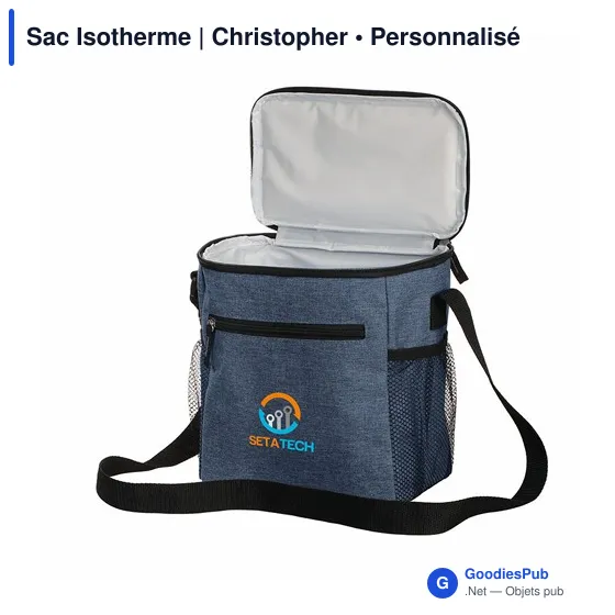 Sac isotherme personnalisable avec logo - Christopher - Image 12