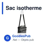 Sac isotherme personnalisable avec logo - Christopher - Miniature 5
