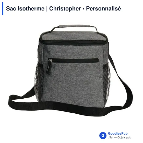 Sac isotherme personnalisable avec logo - Christopher - Image 6