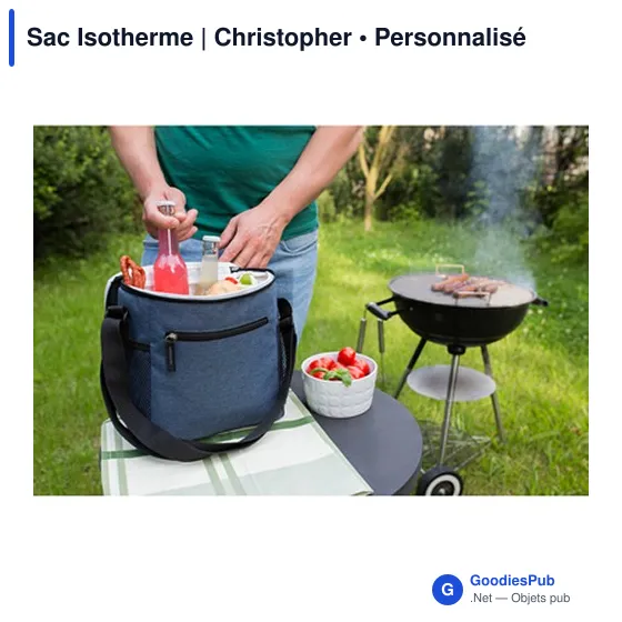 Sac isotherme personnalisable avec logo - Christopher - Image 8