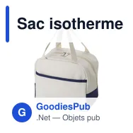 Sac isotherme personnalisable en coton avec logo - Alex - Miniature 11