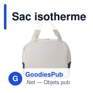 Sac isotherme personnalisable en coton avec logo - Alex - Miniature 9