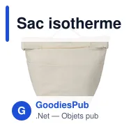Sac isotherme personnalisable en coton recyclé avec logo - Faith - Miniature 7