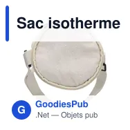Sac isotherme en coton recyclé 270 g/m² Eugene - Miniature 10