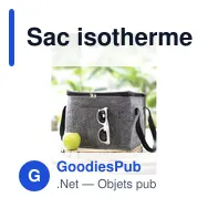 Sac isotherme personnalisable en feutre rPET avec logo - Mason - Miniature 6