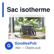 Sac isotherme personnalisable en feutre rPET avec logo - Mason - Miniature 7