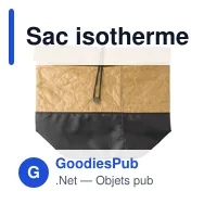 Sac isotherme personnalisable en polyester 600D avec logo - Kerry - Miniature 1