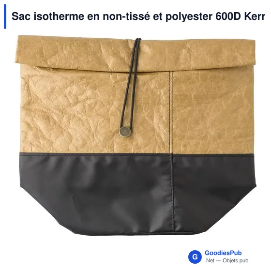 Sac isotherme personnalisable en polyester 600D avec logo - Kerry - Image 1