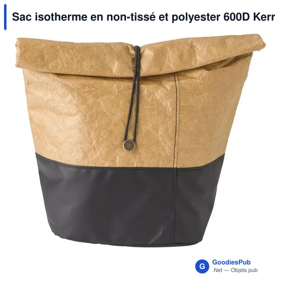 Sac isotherme personnalisable en polyester 600D avec logo - Kerry - Image 2