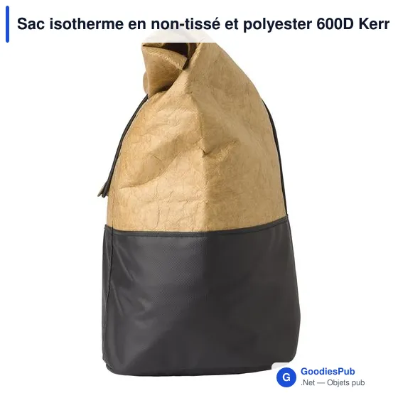 Sac isotherme personnalisable en polyester 600D avec logo - Kerry - Image 3