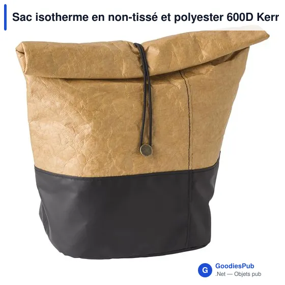 Sac isotherme personnalisable en polyester 600D avec logo - Kerry - Image 4