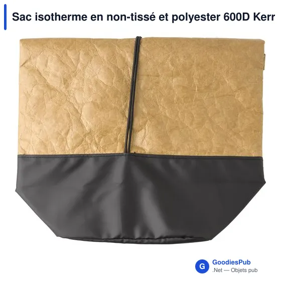 Sac isotherme personnalisable en polyester 600D avec logo - Kerry - Image 5