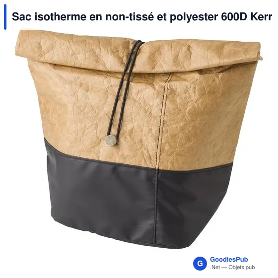 Sac isotherme personnalisable en polyester 600D avec logo - Kerry - Image 6