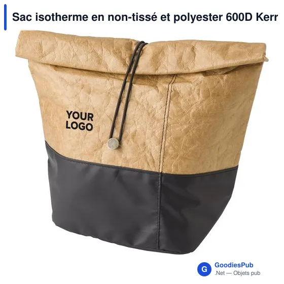 Sac isotherme personnalisable en polyester 600D avec logo - Kerry - Image 7