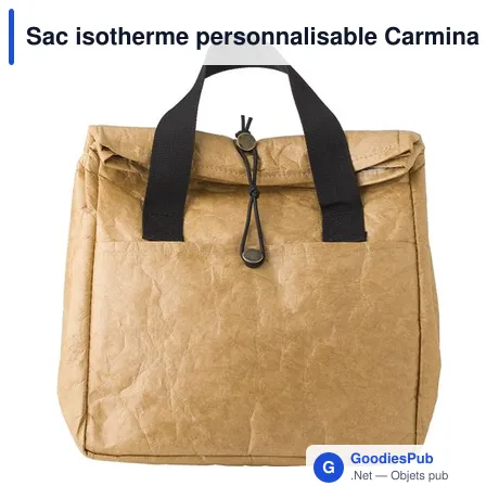 Sac isotherme personnalisable Carmina avec logo